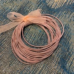 Guitar strings bracelet set